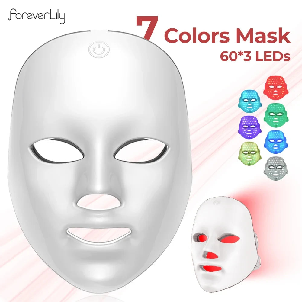 7-Color Photon LED Facial Mask